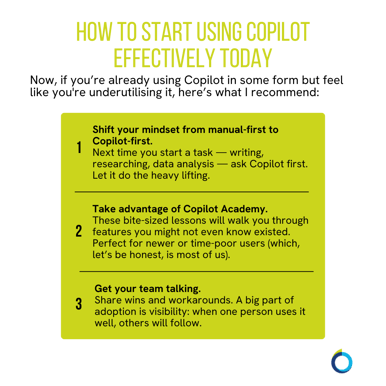 Copilot Checklist